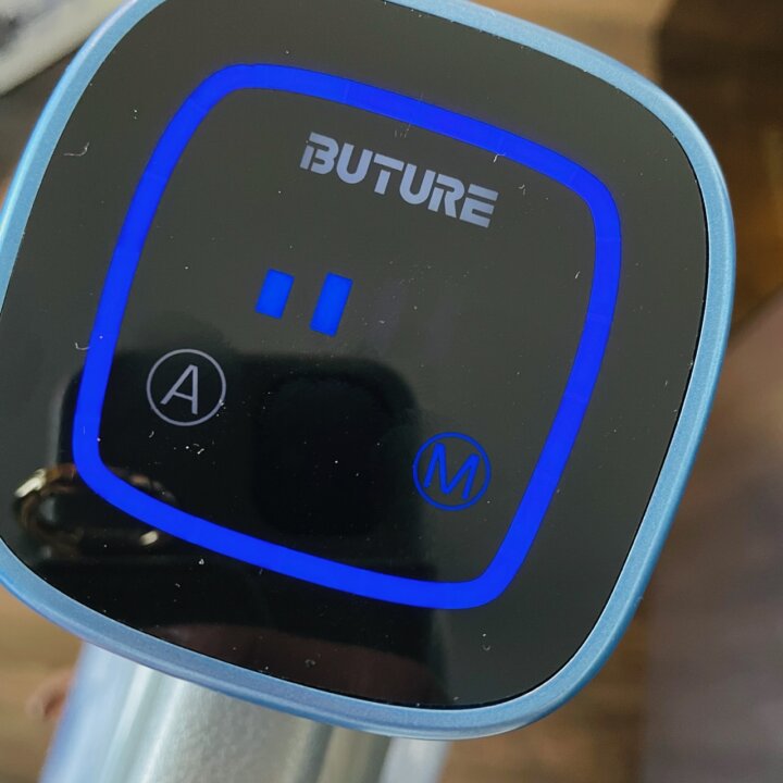 Amazon購入コードレス掃除機「BuTure VC50」バッテリー残量表示