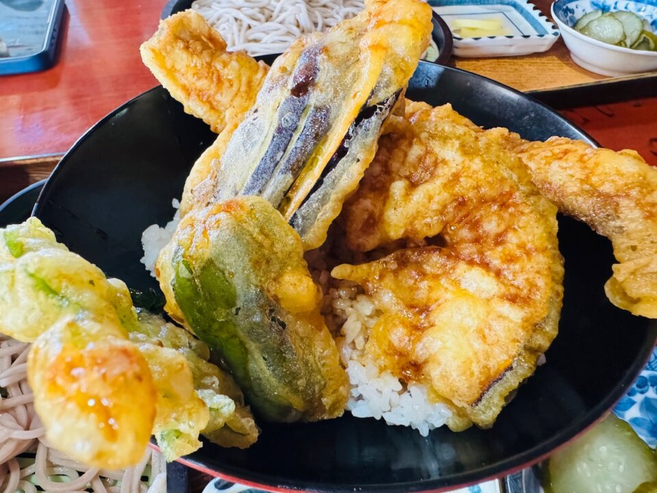 御宿市郎兵衛の伊八めし天丼画像