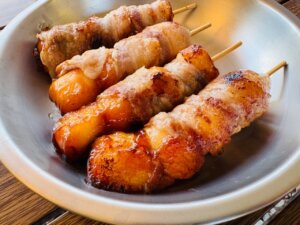 肉巻きみたらし完成画像