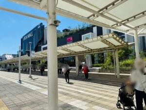 幕張豊砂駅からイオンモール幕張新都心までのルート画像2
