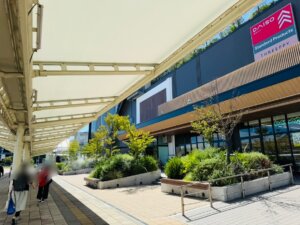 幕張豊砂駅からイオンモール幕張新都心までのルート画像3