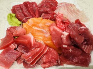 魚仁のお持ち帰り刺身画像